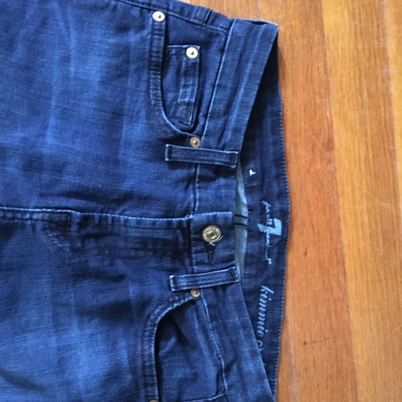 7 For All Mankind Kimmie cropped jeans. - Picture 2 of 5